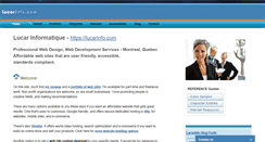 Desktop Screenshot of lucarinfo.com